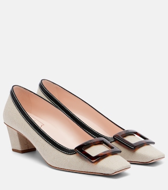 Belle Vivier 45 canvas pumps | Roger Vivier