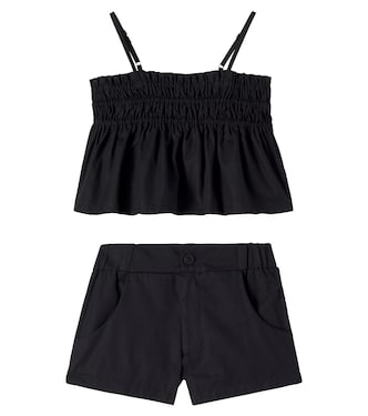 Cotton top and shorts set | Fábula