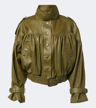 Giacca cropped in pelle | Chloé