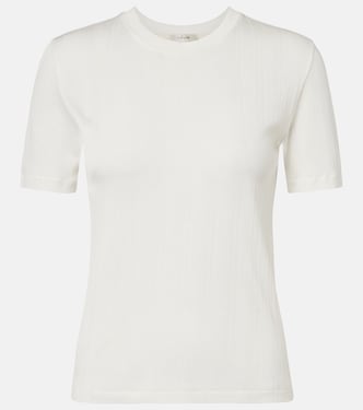 Etina ribbed-knit cotton T-shirt | The Row