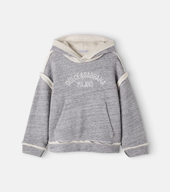 Logo cotton hoodie | Dolce&Gabbana Kids