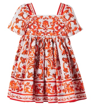 Baby Kleid aus Baumwolle | Dolce&Gabbana Kids