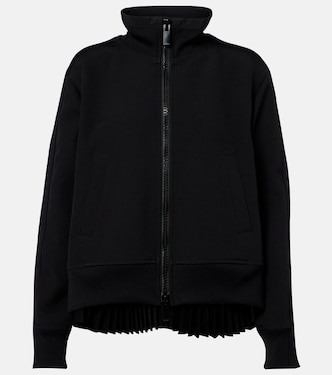 Sweatshirt aus Twill mit Reißverschluss | Sacai