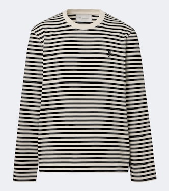 Striped cotton T-shirt | Ami Paris