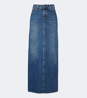 Maxirock aus Denim | 7 For All Mankind