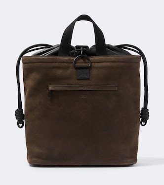 Squad leather backpack | Loewe