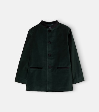 Hugo cotton velvet jacket | La Coqueta