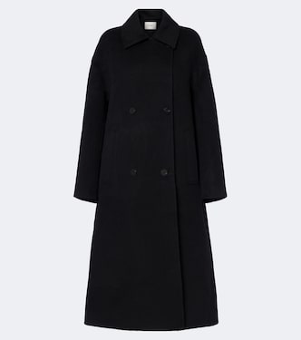 Doublé wool and alpaca coat | Lisa Yang