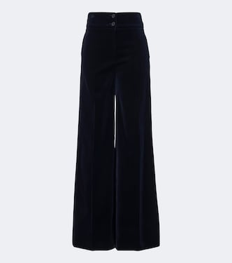 Pantalones Rudy de terciopelo en mezcla de algodón | Altuzarra