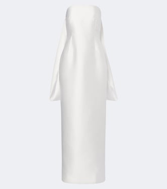 Bridal Dandridge twill bustier gown | Solace London