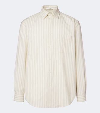 Camisa Uday de algodón a rayas | The Row