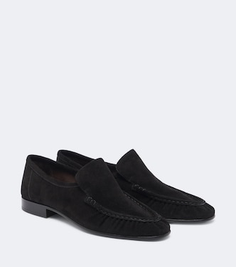 Two suede loafers | The Row