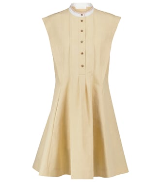 Robe en lin et coton | Chloé