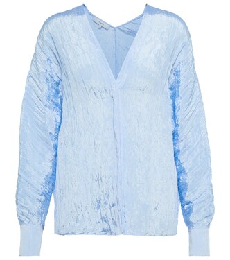 بلوزة من الساتان | Vince