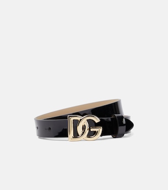 DG patent leather belt | Dolce&Gabbana Kids