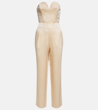 Bridal Clyde satin jumpsuit | Blazé Milano