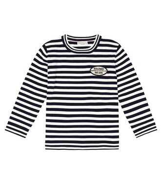 Pull rayé en coton | Brunello Cucinelli Kids