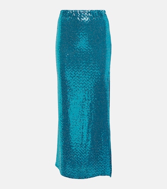 Sequined midi skirt | Dodo Bar Or