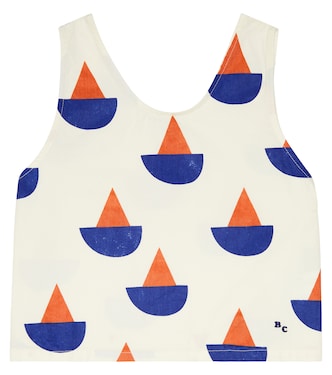 Printed cotton tank top | Bobo Choses