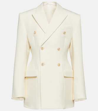 Contour double-breasted wool blazer | Wardrobe.NYC