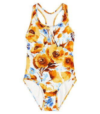 Halcyon floral swimsuit | Zimmermann Kids