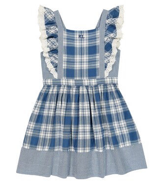 Checked cotton dress | Polo Ralph Lauren Kids