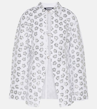 Lavoir sequinned cotton-blend shirt | Jacquemus