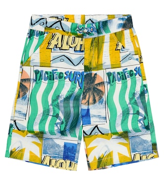 Printed cotton shorts | Stella McCartney Kids