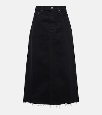 Della denim midi skirt | Agolde