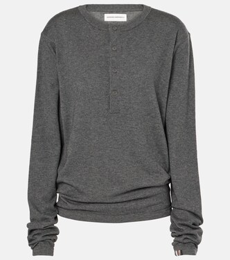 N°370 Herman cotton and cashmere sweater | Extreme Cashmere
