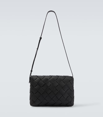 Messenger-Bag Diago Intreccio Large aus Leder | Bottega Veneta