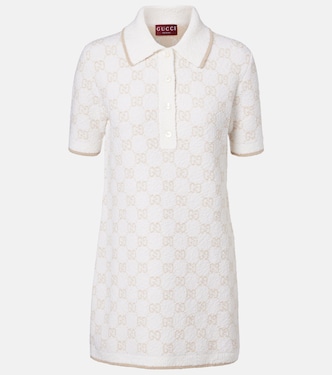 Polokleid GG aus einem Wollgemisch | Gucci