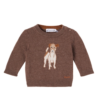 Baby Almire intarsia cashmere sweater | Bonpoint