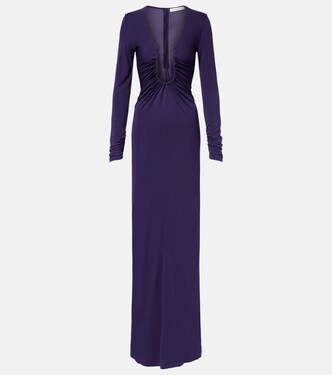 Arced Palm cutout gathered gown | Christopher Esber