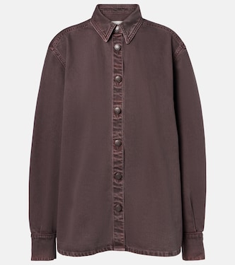 Oversize-Hemdjacke aus Denim | Magda Butrym