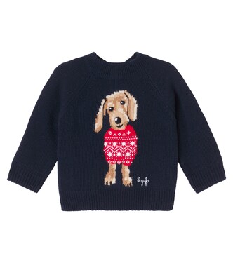 Baby virgin wool sweater | Il Gufo