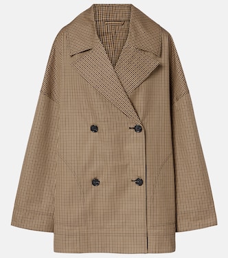 Blazer de algodón a cuadros | Toteme