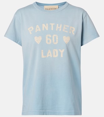 Printed cotton jersey T-shirt | Valentino