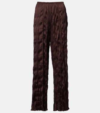 Nami plissé wide-leg pants | Staud