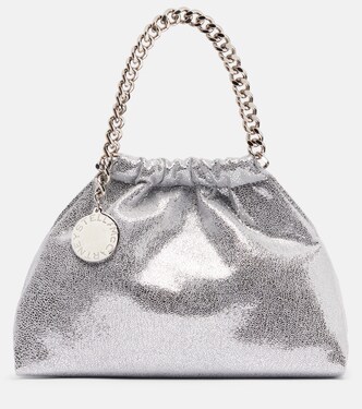 Tote Bag Falabella Small aus Metallic-Leder | Stella McCartney