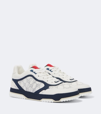 Sneakers Gucci Re-Web aus Leder | Gucci