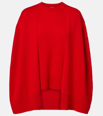 Cashmere poncho | Toteme
