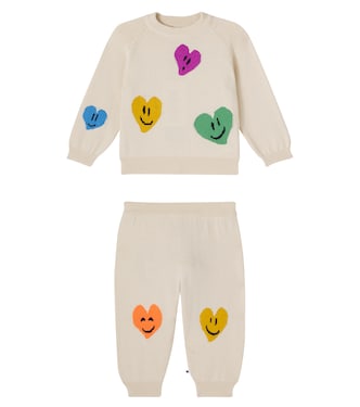 Baby Gilby and Solana sweatshirt and sweatpants set | Molo