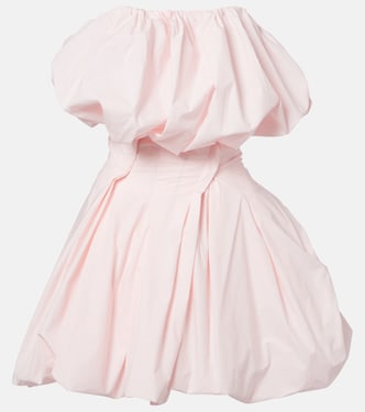 Pleated cotton minidress | Magda Butrym