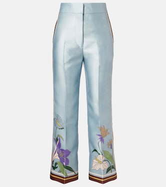 Alfie floral satin culotte | Alémais