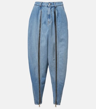 Front-slit balloon jeans | Coperni