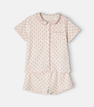 Pio floral cotton shirt and shorts set | Konges Sløjd