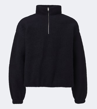 Wool-blend half-zip sweater | Jil Sander