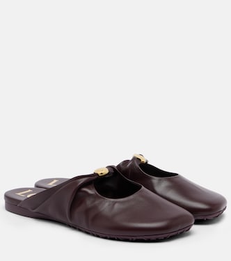 Mules Pebble Soft en cuir | Loewe