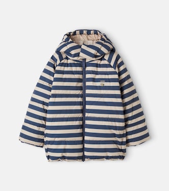 Nuka striped puffer jacket | Konges Sløjd